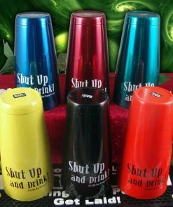Outlet 🎁 Bars Shut Up And Drink Printed Shaker 🧨