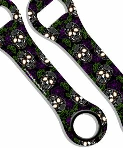 Buy 🎁 Bars Floral Skulls 🐕 Dog Bone Bottle Opener 🔔