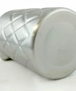 Outlet 😀 Bars BarConic® Mixing Pitcher - Stainless Steel Double Wall Diamond Pattern (500ml (17oz)) 🔥 -Bars Sales Shop ss diamond mixing glass bpc 1 800x