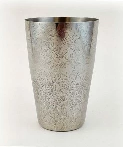 Best Pirce 🔔 Bars BarConic® Etched Shaker Set - Stainless Steel - 28oz And 18oz Shaker Tins 👍 -Bars Sales Shop ss swirl shaker tins 3 800x