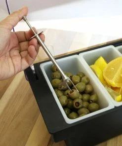 Best deal 🌟 Bars BarConic® Stainless Steel Olive Fork 🤩 -Bars Sales Shop stainless steel bar olive fork 1 800x