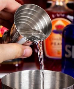 Budget 🌟 Bars BarConic® Jigger - Measured (Stainless Steel Or Gold Option) 🌟 -Bars Sales Shop stainless steel jigger scene3 800x