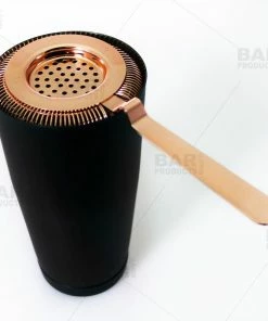 Hot Sale 🎁 Bars BarConic® No Prong Strainer Long Ridged Handle - Copper ❤️ -Bars Sales Shop str lhridge cop bpc 800 1 800x
