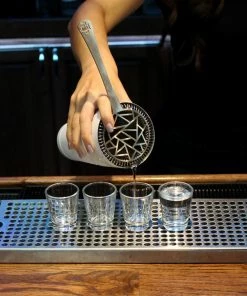 Coupon ⌛ Bars Cocktail Designs Picasso Strainer ❤️ -Bars Sales Shop str picasso bartender strainer 1 bpc 800x