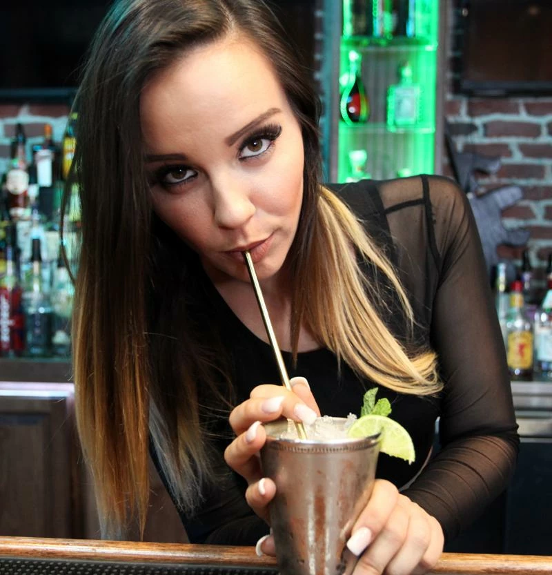 New 🎁 Bars Olea™ Gold Plated Straw Spoon 🥰 5 New 🎁 Bars Olea™ Gold Plated Straw Spoon 🥰 - Image 5