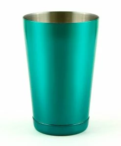 Wholesale ⭐ Bars 18oz Weighted Cocktail Shaker Tin - 🍬 Candy Teal 😀