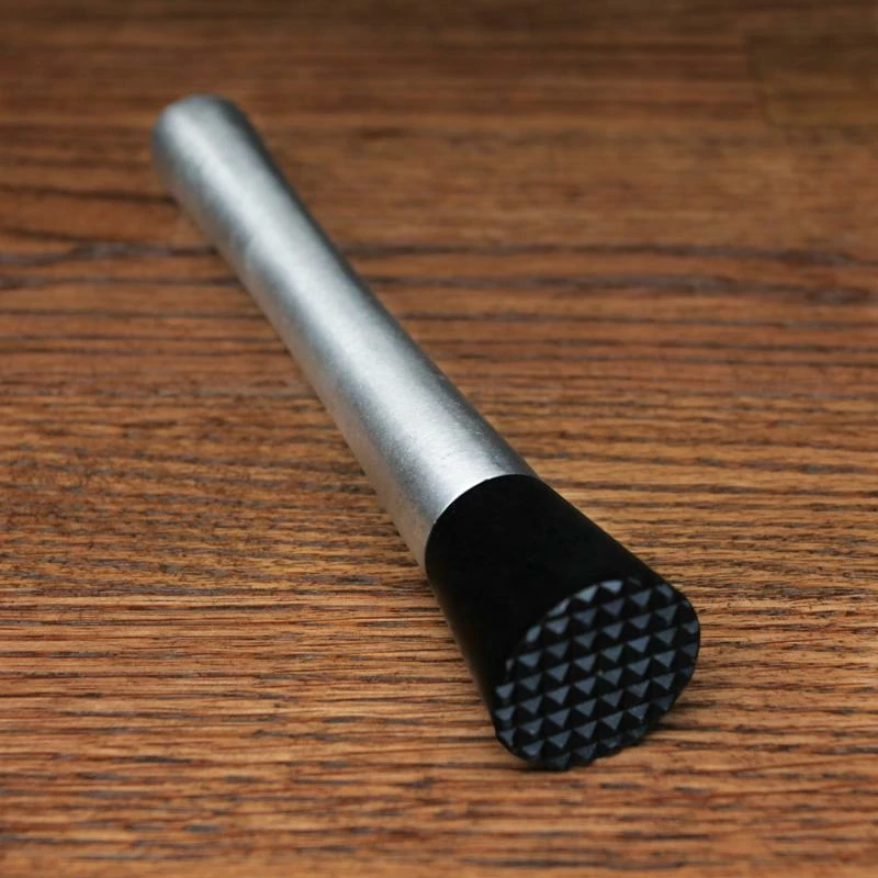 Top 10 😍 Bars BarConic® Thick Stainless Steel W/ Black Tenderized Head Muddler - 8" Long 🛒 3 Top 10 😍 Bars BarConic® Thick Stainless Steel W/ Black Tenderized Head Muddler - 8" Long 🛒 - Image 3