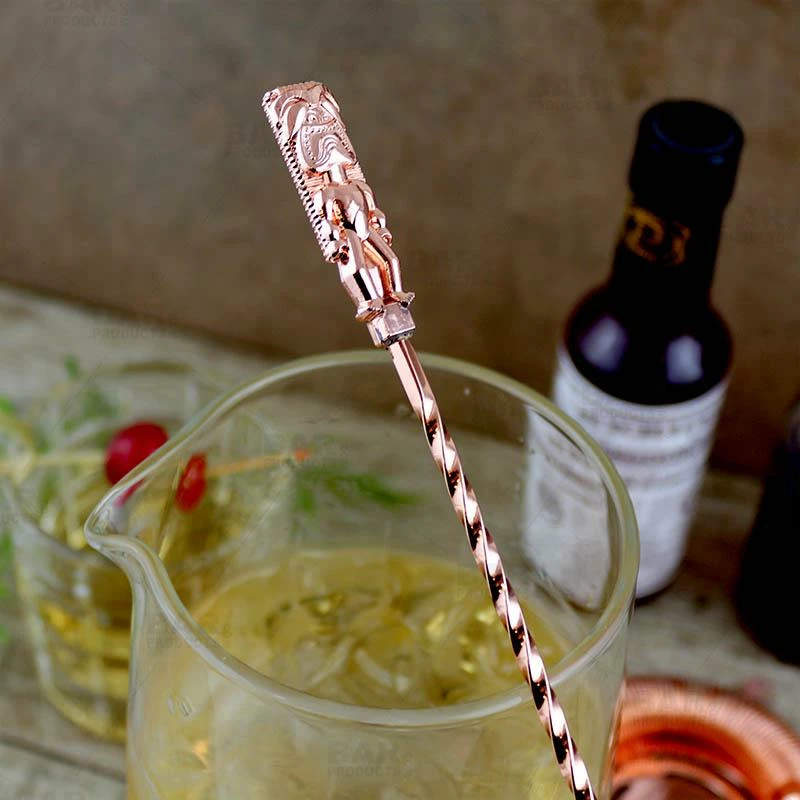 Deals ๐ Bars Bar Spoon - Tiki Butt Ku - Copper Plated - 40cm ๐คฉ 2 Deals ๐ Bars Bar Spoon - Tiki Butt Ku - Copper Plated - 40cm ๐คฉ - Image 2
