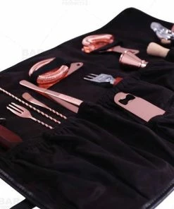 Promo ⌛ Bars Olea™ Barware Tool Roll - Black 😉 -Bars Sales Shop tr bpc blk olea tool roll main bpc 5 800x