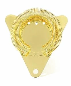 Hot Sale 😀 Bars BarConic® Gold Plated Triangle Cocktail Strainer ❤️