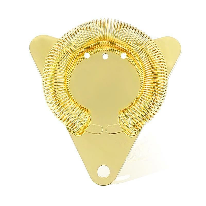 Hot Sale 😀 Bars BarConic® Gold Plated Triangle Cocktail Strainer ❤️ 1 Hot Sale 😀 Bars BarConic® Gold Plated Triangle Cocktail Strainer ❤️