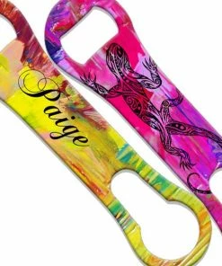 Discount 🛒 Bars ADD YOUR NAME Tribal Lizard V-Rod® Bottle Opener 😀