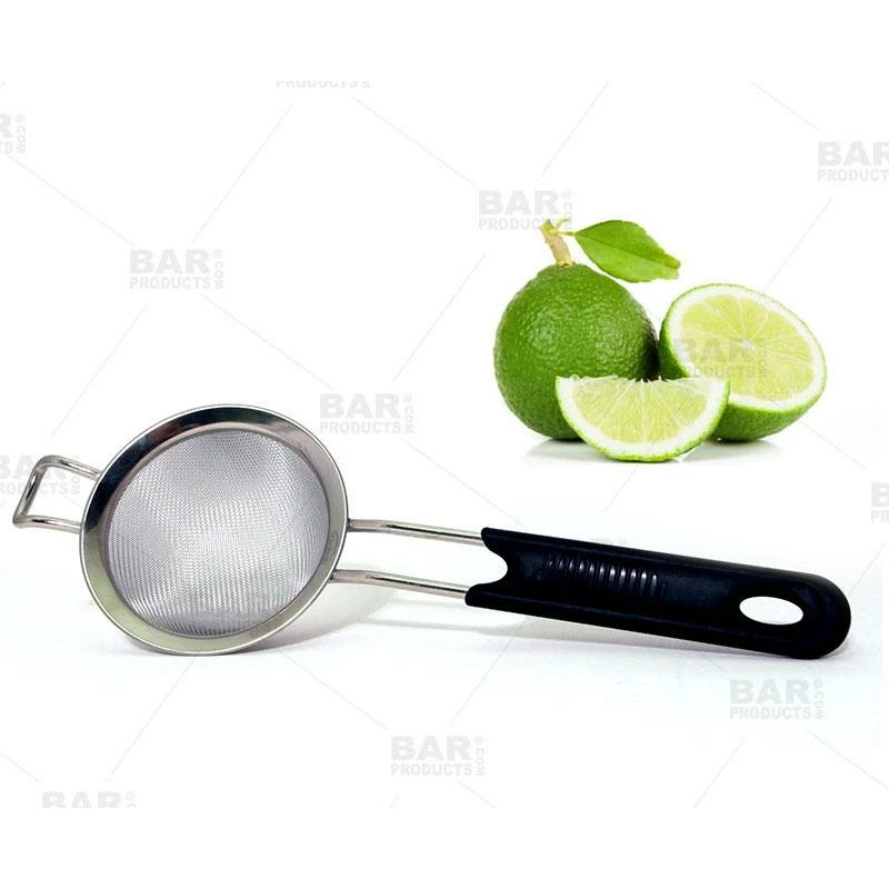 Outlet 🌟 Bars Trudeau® Fine Mesh Strainer W/ Rim Rest And Comfort Grip - 4 Inch 👏 2 Outlet 🌟 Bars Trudeau® Fine Mesh Strainer W/ Rim Rest And Comfort Grip - 4 Inch 👏 - Image 2