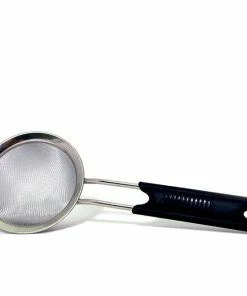 Outlet 🌟 Bars Trudeau® Fine Mesh Strainer W/ Rim Rest And Comfort Grip - 4 Inch 👏