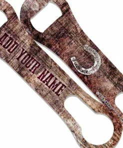 Discount 🔔 Bars "ADD YOUR NAME" V-ROD® Bottle Opener – Grunge Wood – Several Color Options ✨ -Bars Sales Shop v rod bottle opener add your name customize grunge wood burgundy custom 800x