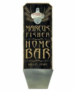 Best Pirce 🤩 Bars Add Your Name - Wall Mounted Wood Plaque Bottle Opener & Cap Catcher - Home Bar 🔥 6 Best Pirce 🤩 Bars Add Your Name - Wall Mounted Wood Plaque Bottle Opener & Cap Catcher - Home Bar 🔥 -Bars Sales Shop wall mount cap catcher home bar web drk blue 800x