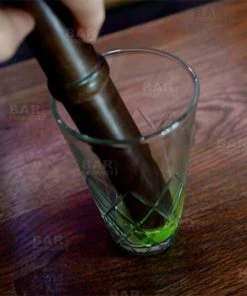 Budget ⌛ Bars Professional 12" Wooden Muddler - Acacia 💯 -Bars Sales Shop wooden professional 12 inch muddler acacia bpc 2 800x