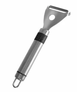 Wholesale 👍 Bars BarConic® Stainless Steel Y Peeler With Black Grip Band ✔️
